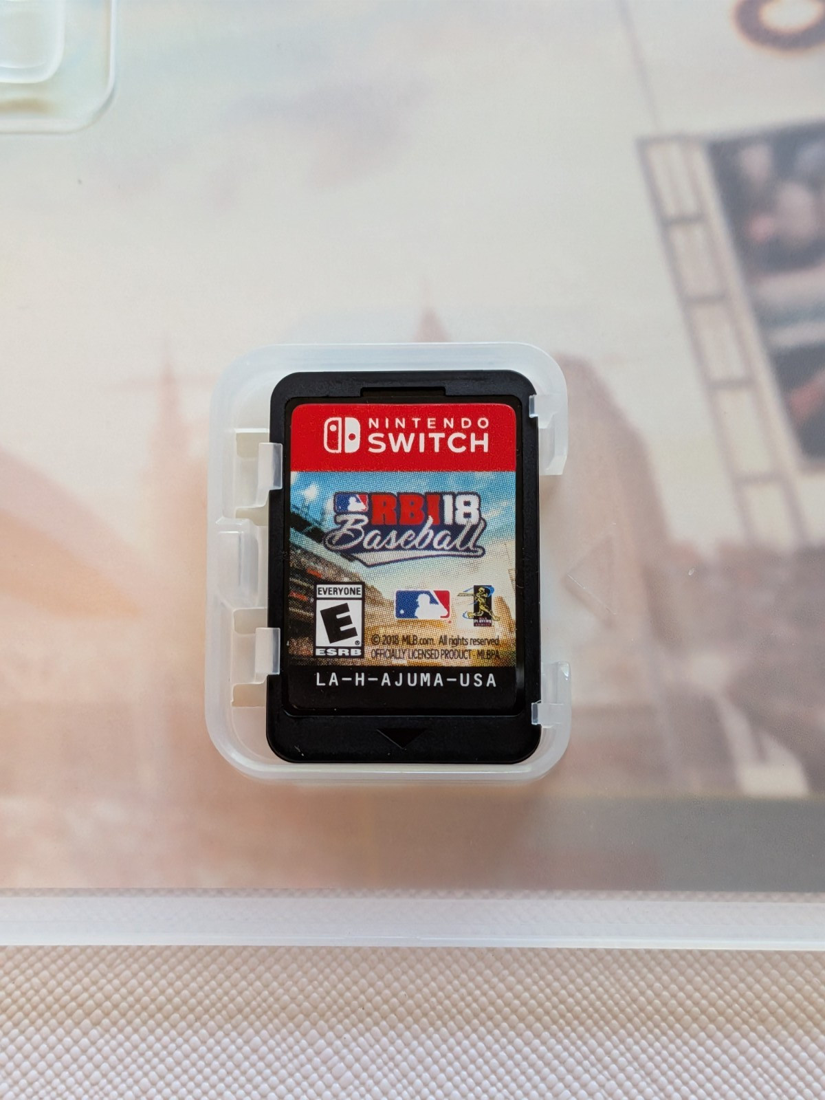 R.B.I. Baseball 18 (Nintendo Switch, 2018) RBI – Bends on artwork – Tested