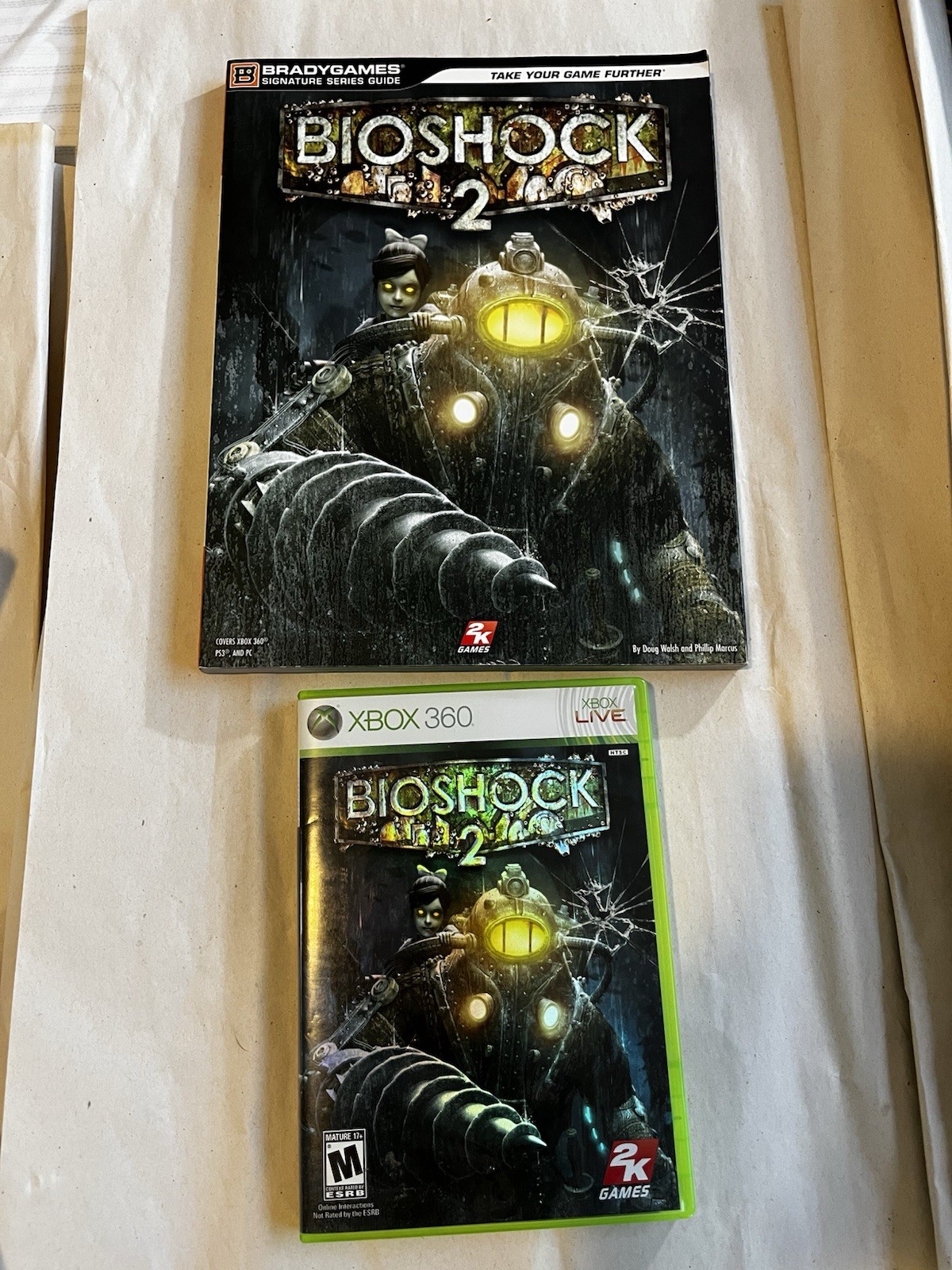 Bioshock 2 360 Game, Guide, and Factory Sealed Bioshock Infinite 360 Game-CIB