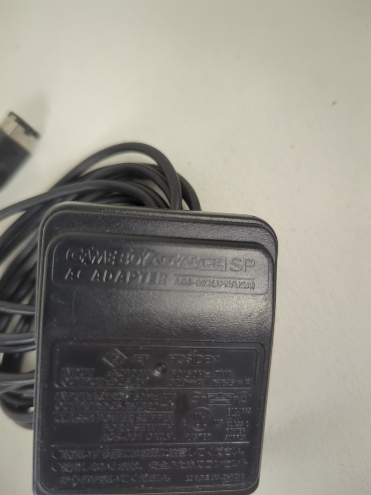 Nintendo Gameboy Advance SP OEM AC Adapter Wall Charger AGS 002 Official Orig.