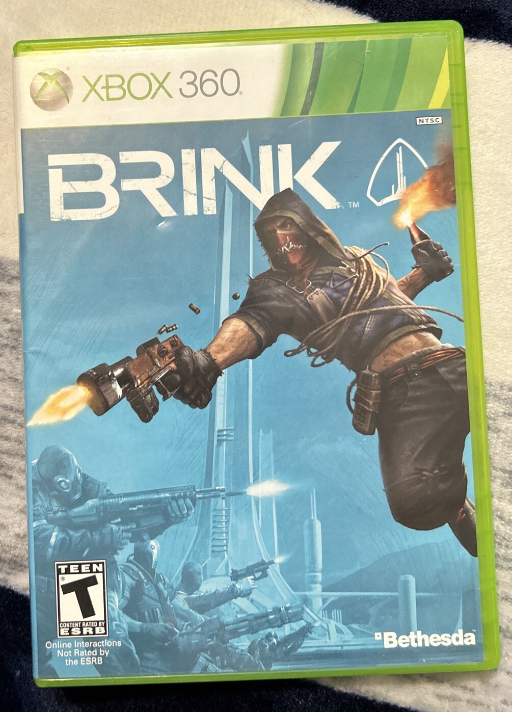 Brink (Microsoft Xbox 360, 2011) Amazing Game! See Notes For Quality!