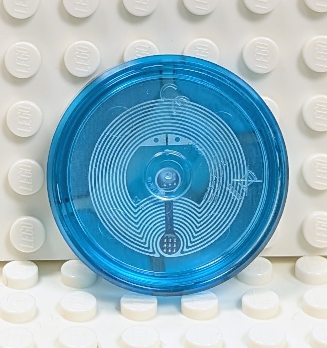 Genuine LEGO Dimensions Gimli NFC Toy tag base (from Lego LOTR set #71220)