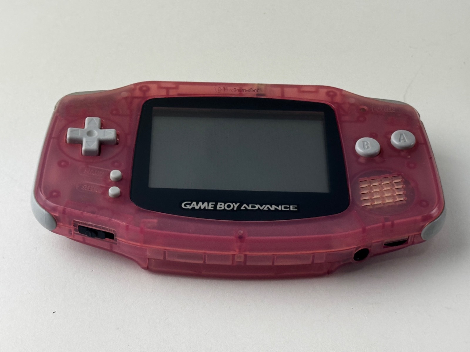 Nintendo Game Boy Advance Fuchsia Pink GBA Console AGB-001 Tested