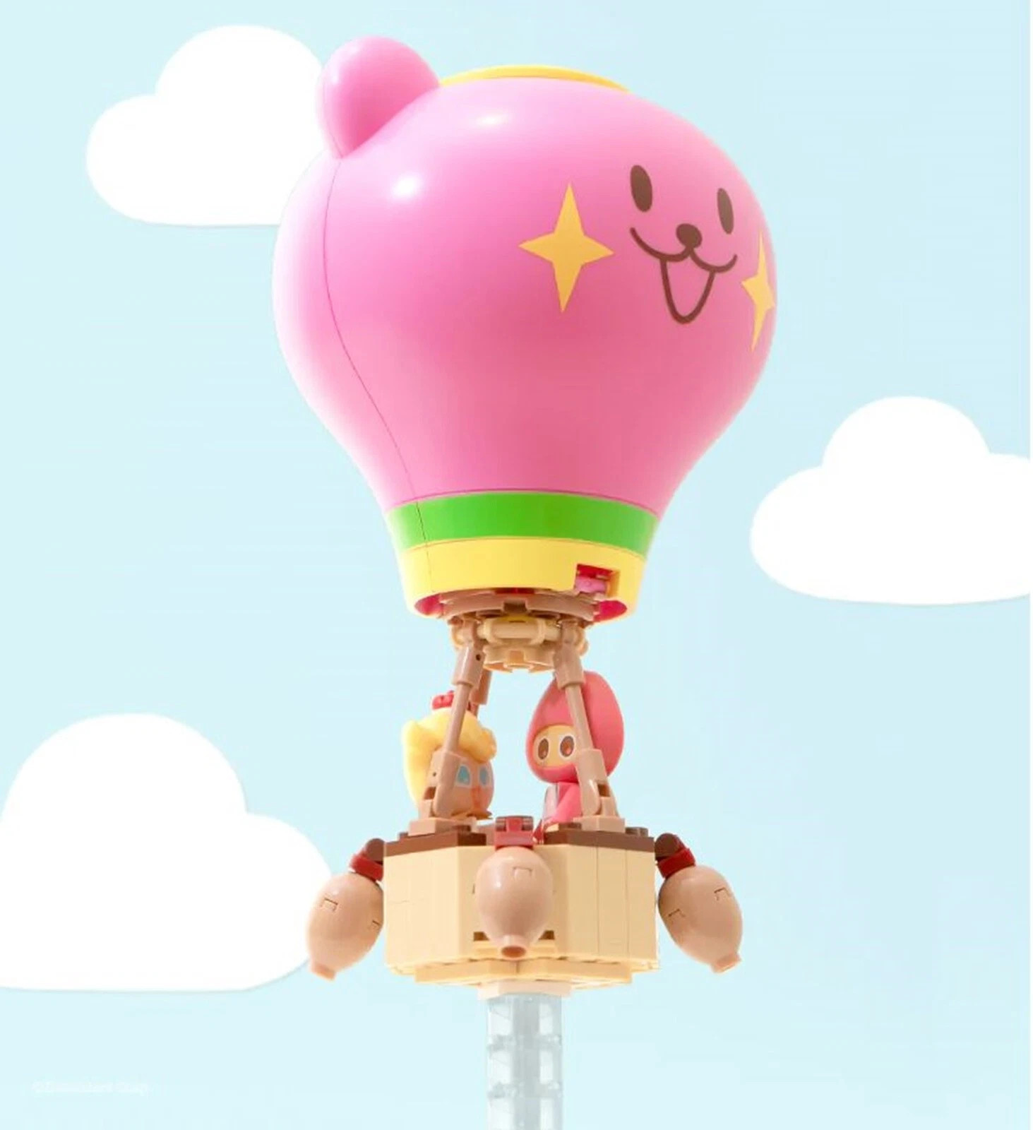 USA Bear Jelly Hot Air Balloon Dock Cookie Run Kingdom Official Brick Limited