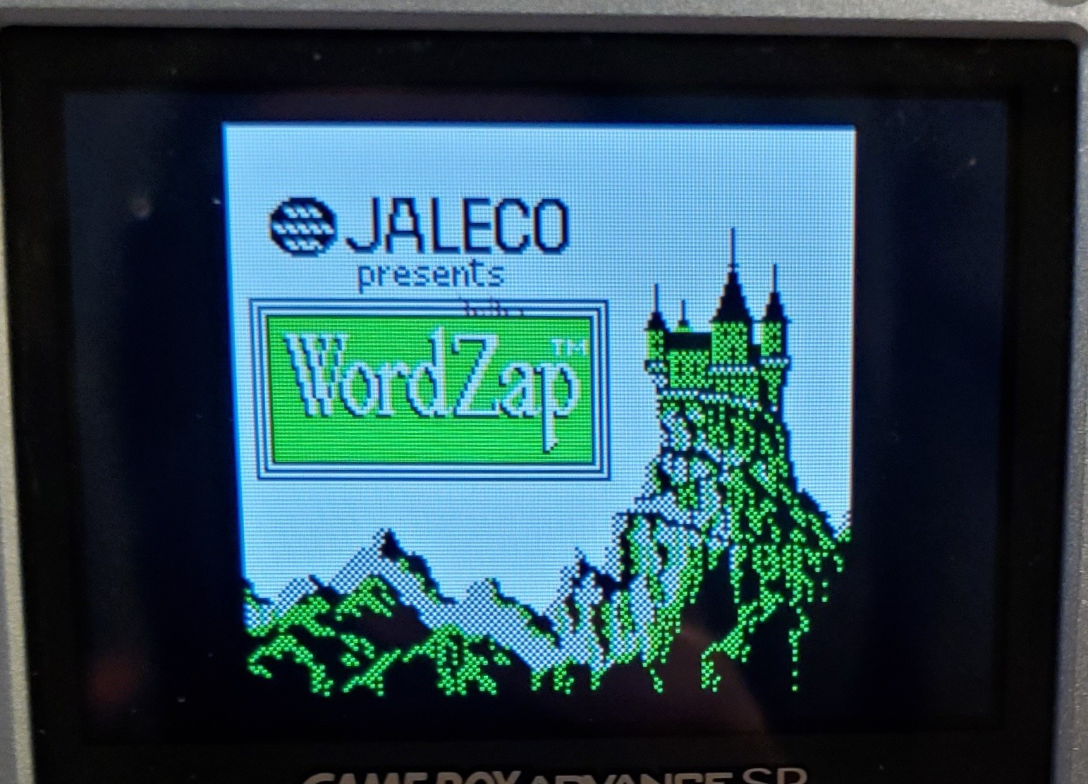 Nintendo Gameboy Wordtris & Word Zap with Manual Tested