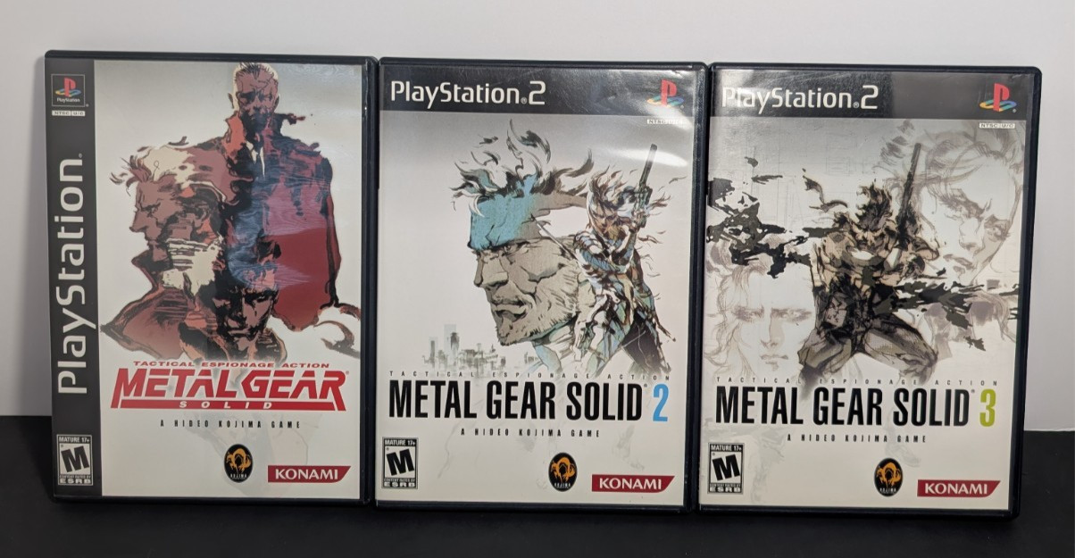 Metal Gear Solid: The Essential Collection – CIB – No Sleeve – PlayStation 2