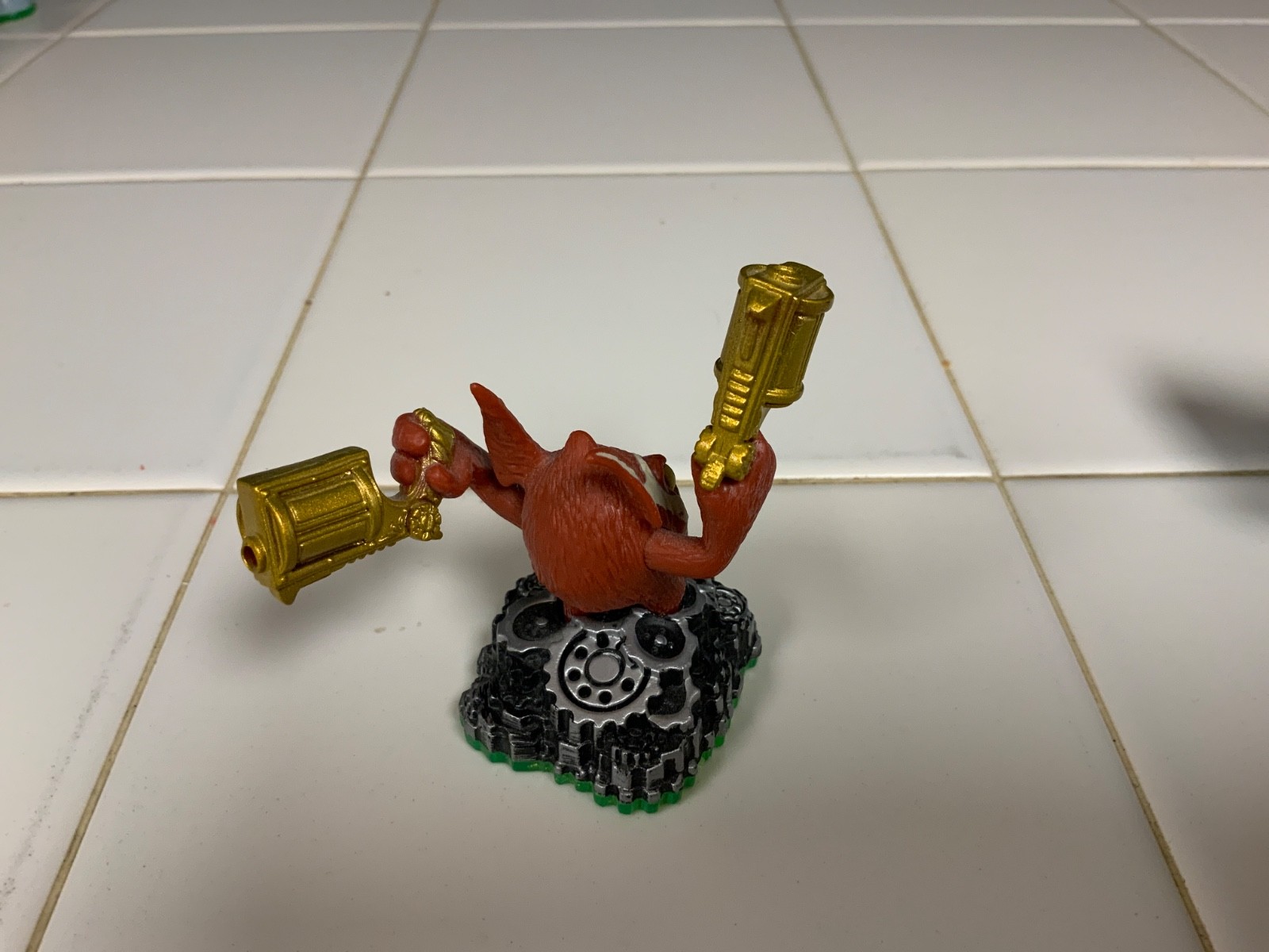 Skylanders Spyros Adventure lot(4): Sunburn, Trigger Happy, Warnado, & Voodood