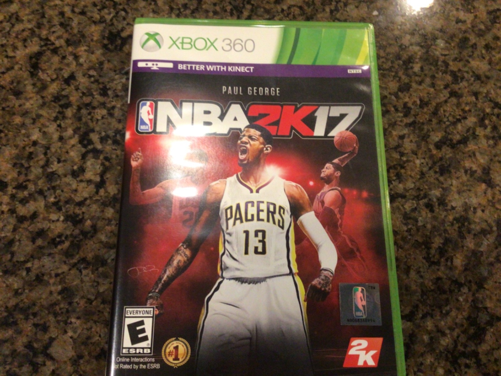 NBA 2K17 (Microsoft Xbox One, 2016)Rated Everyone Better with Kinect Paul George