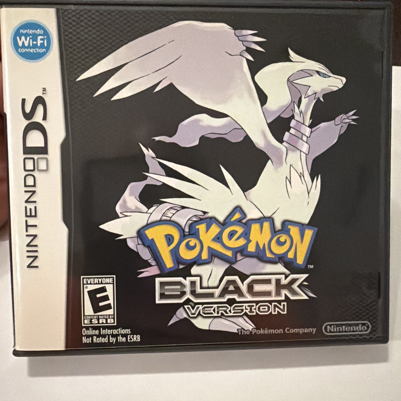 Pokemon Black Version 1 [Nintendo DS – Authentic] Game Case & Manual used