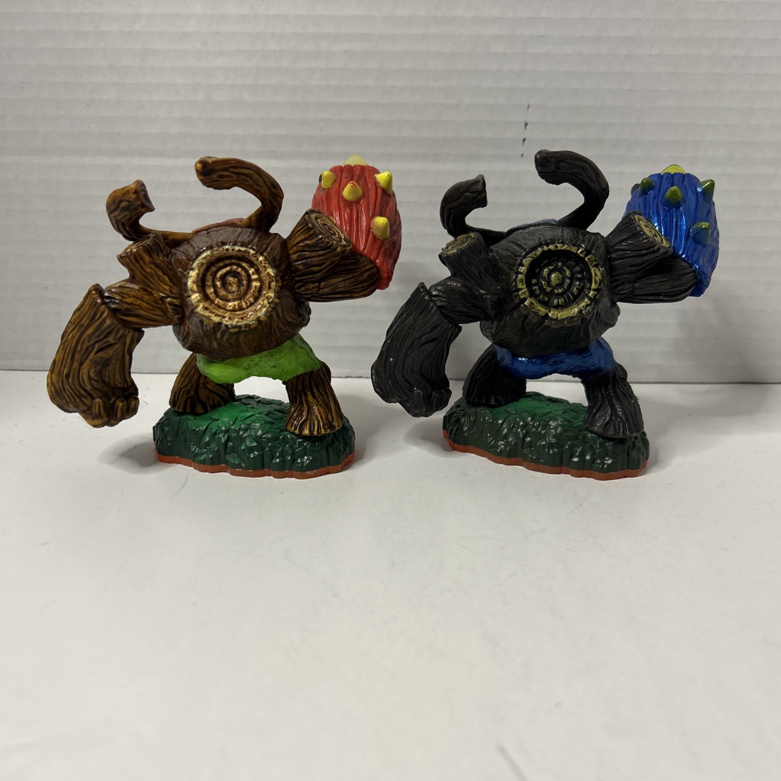 Skylanders Giants Gnarly Tree Rex Figure Blue And Red