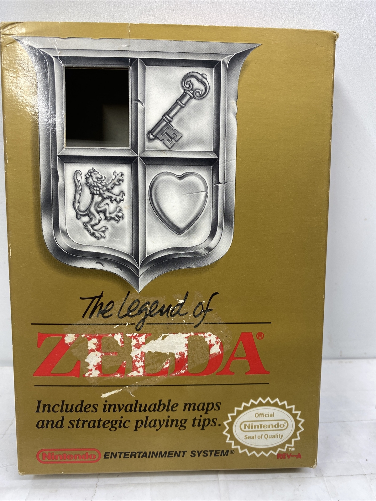 Legend of Zelda NES Nintendo Complete CIB Authentic w/ Map Oval Seal