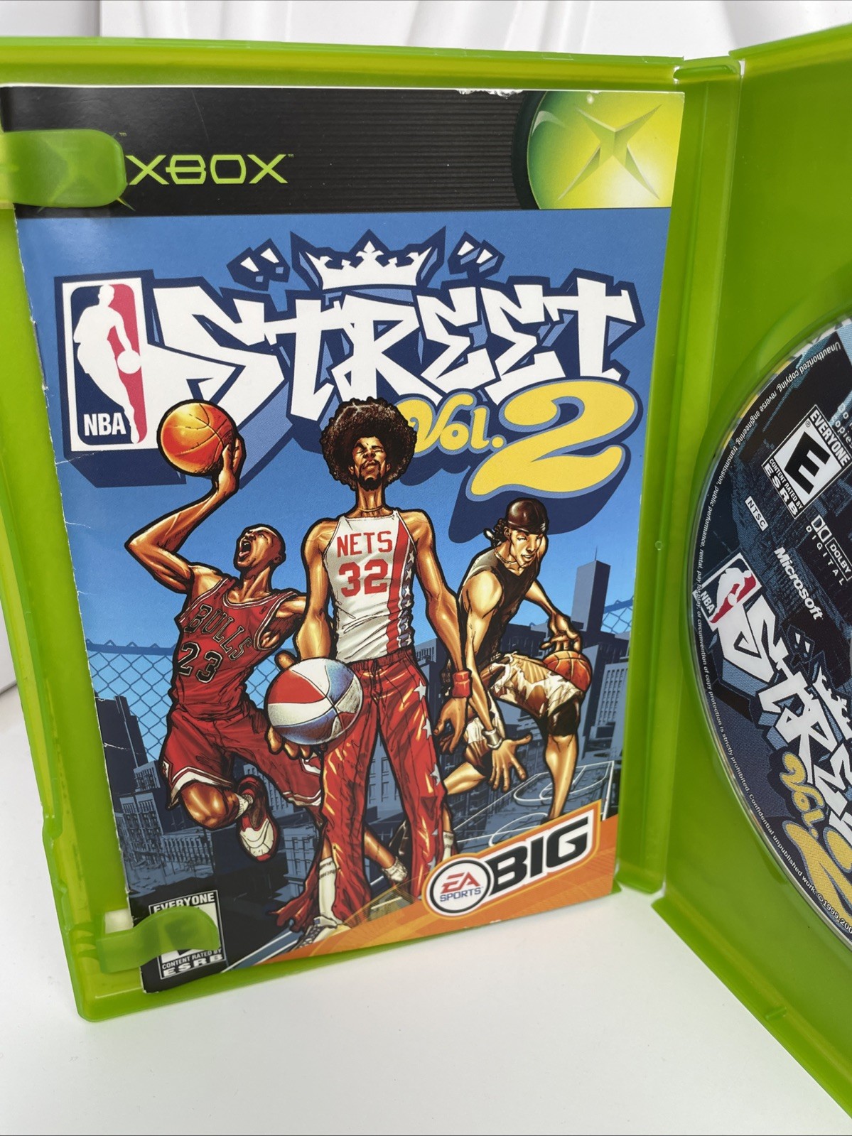 NBA Street Vol. 2 – Xbox – EA Sports BIG – Complete w/ Case & Manual