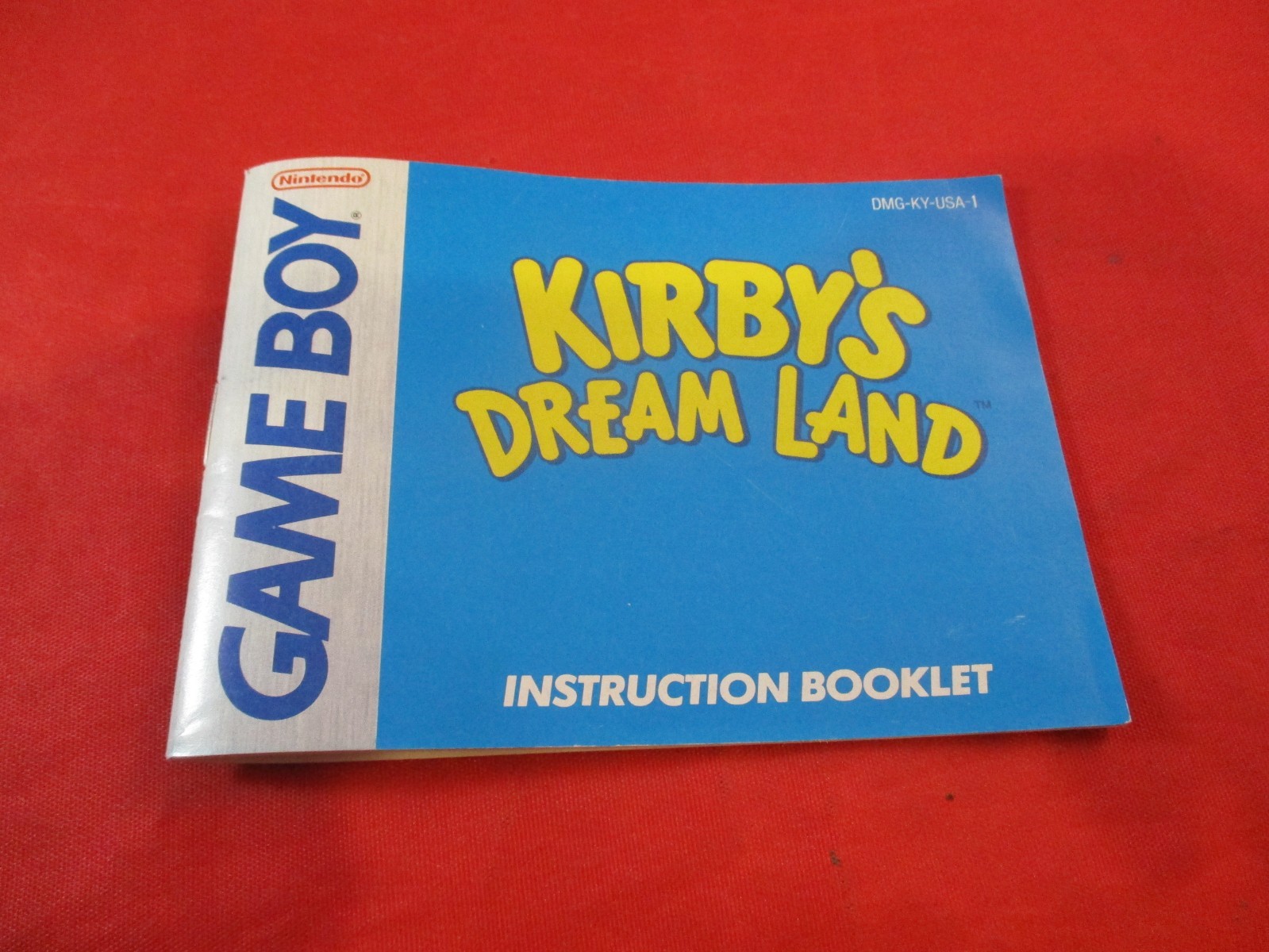 Kirby’s Dream Land (Nintendo Game Boy) COMPLETE w/ Box manual game WORKS!