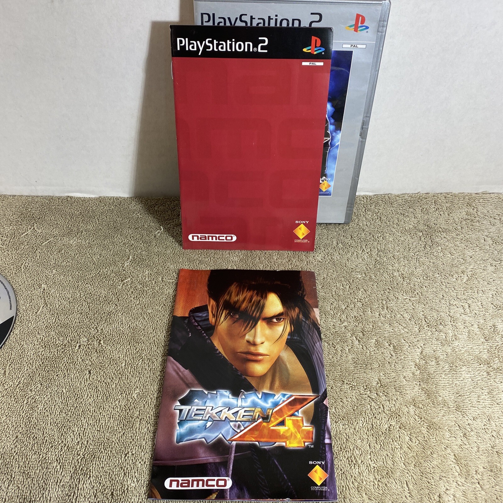Tekken 4 PlayStation 2 PS2 PAL Austria Import Tested Region Locked Retro Flame