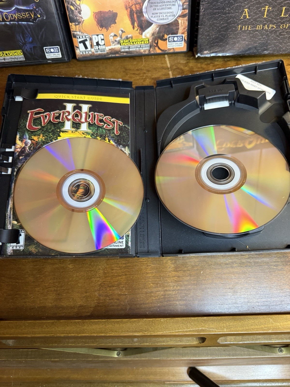 EverQuest 1 And EverQuest 2 Lot With EverQuest Atlas And EverQuest 2 Expansions