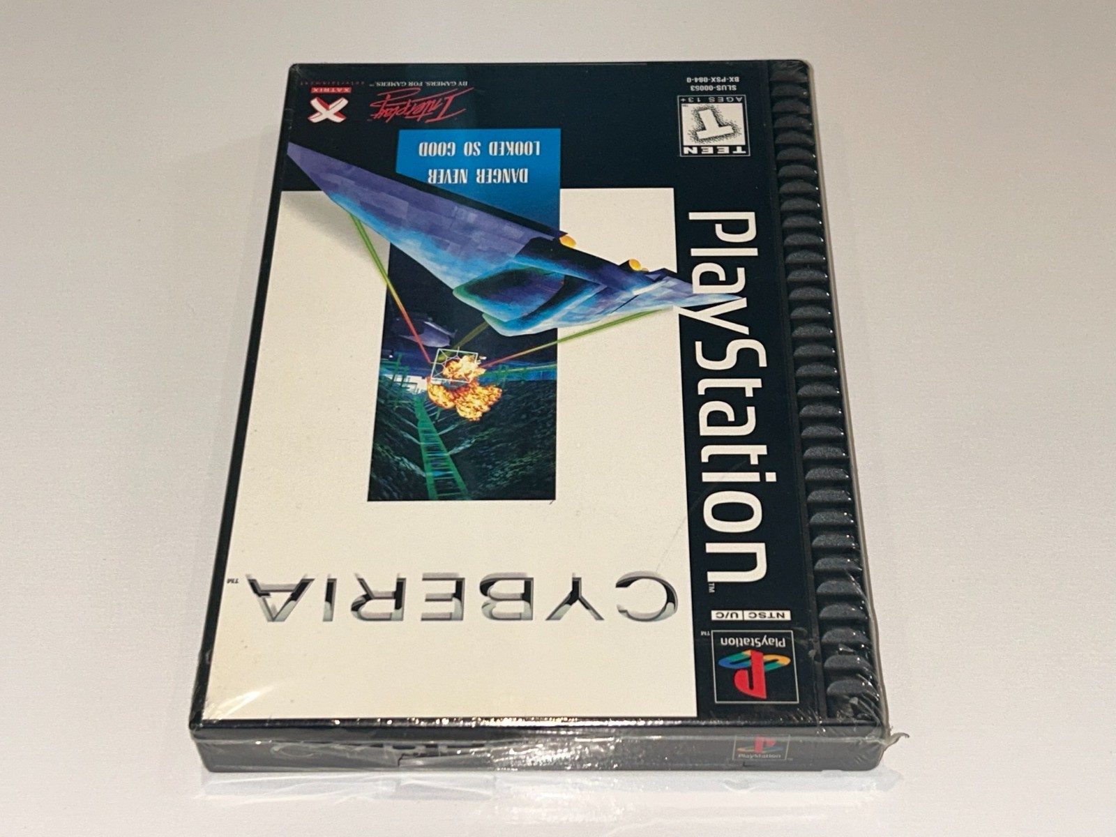 Cyberia (Sony PlayStation 1, 1996) PS1 Longbox Brand New, Factory Sealed