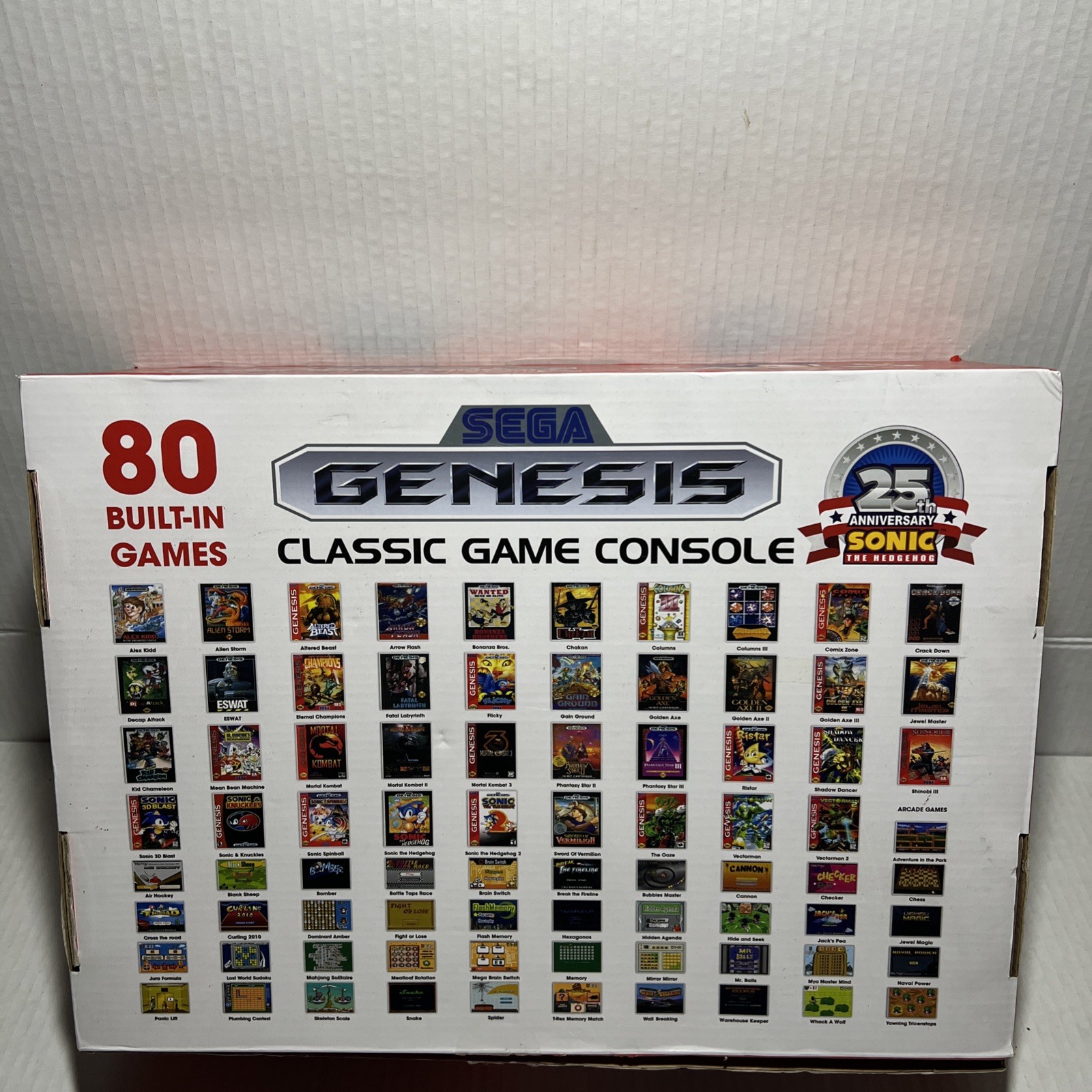 AtGames Sega Genesis Classic Mini Game Console w/ 80 Built-In Games – 2016 Model