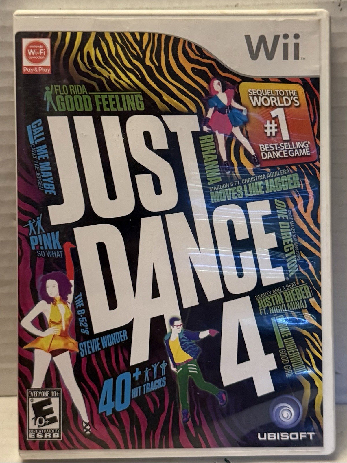 Just Dance 4 (Nintendo Wii, 2012) Complete, CIB – Tested