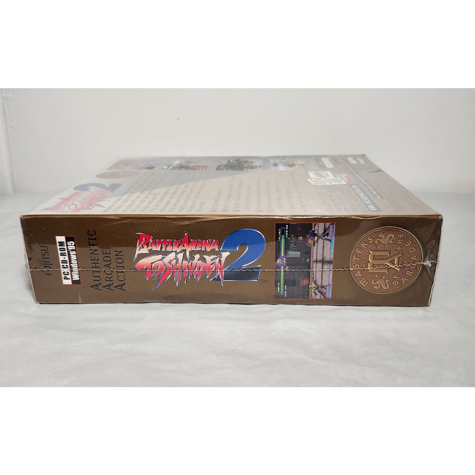 BattleArena Toshinden 2 PC CD-ROM Arcade Game Fujitsu 1996 Brand New632180012001