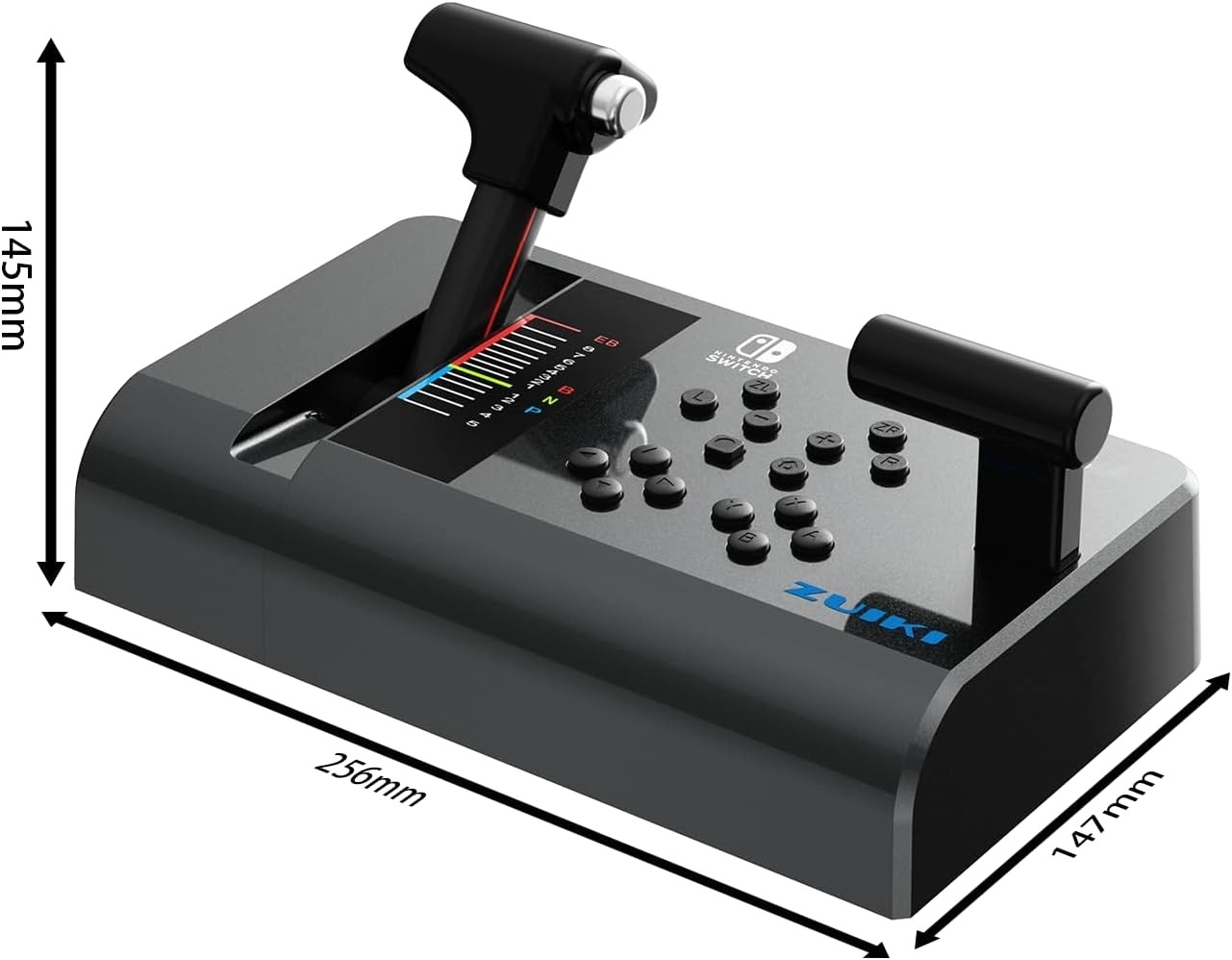 ZUIKI MASCON Controller GO By Train Densha De GO NINTENDO Switch Black NEW JPN