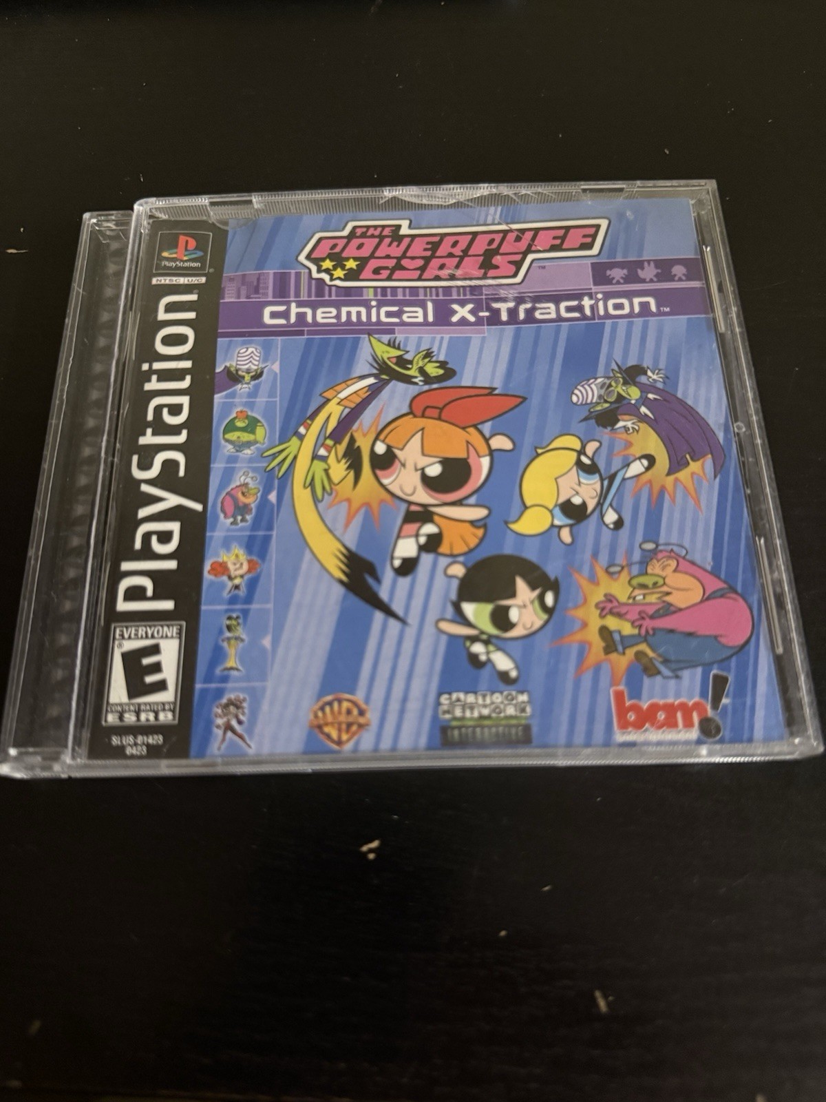 The Powerpuff Girls Chemical X-Traction PlayStation 1 Game Good Condition