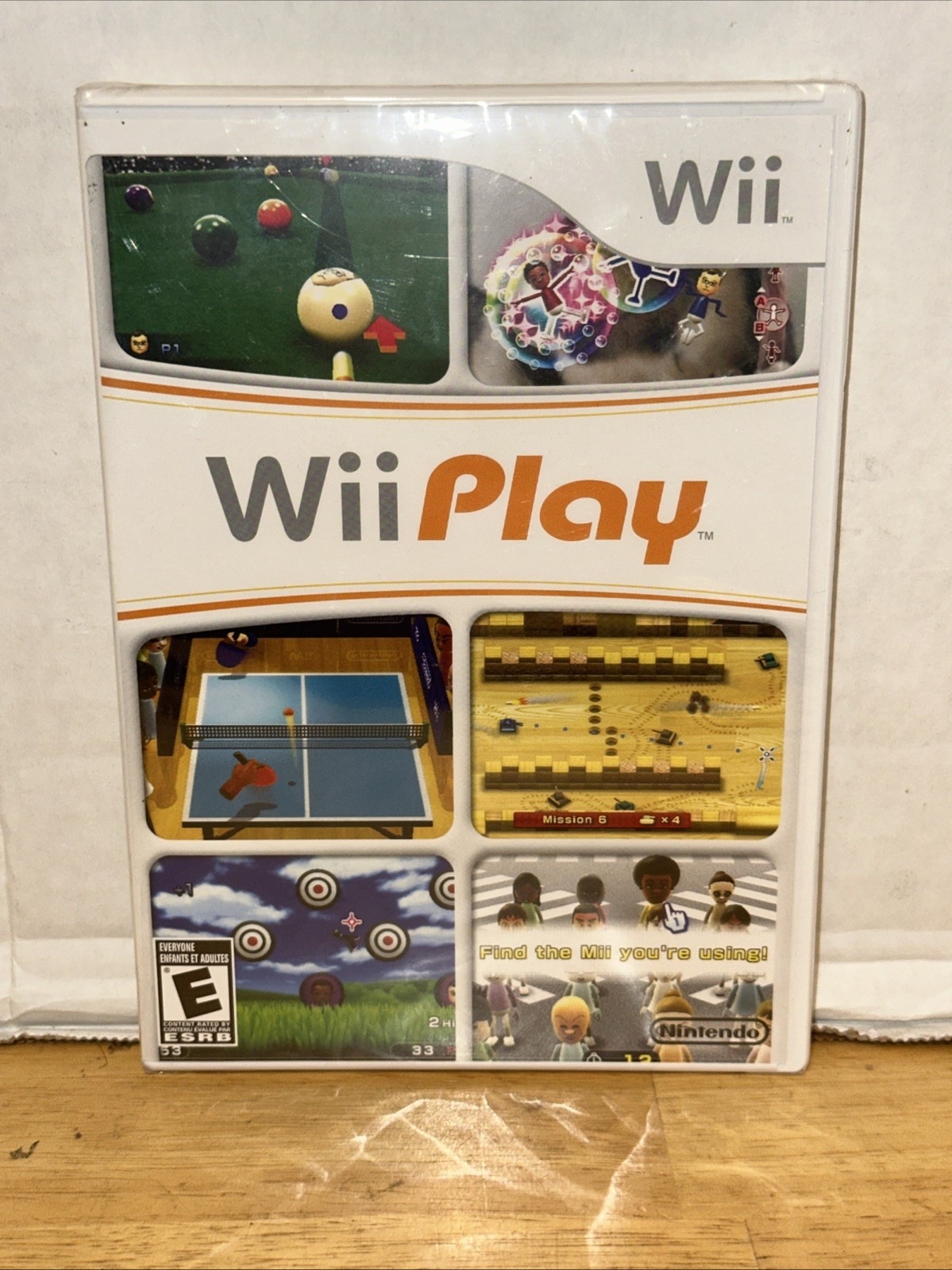 Wii Play (Wii, 2007) Brand New Factory Sealed – Game Only