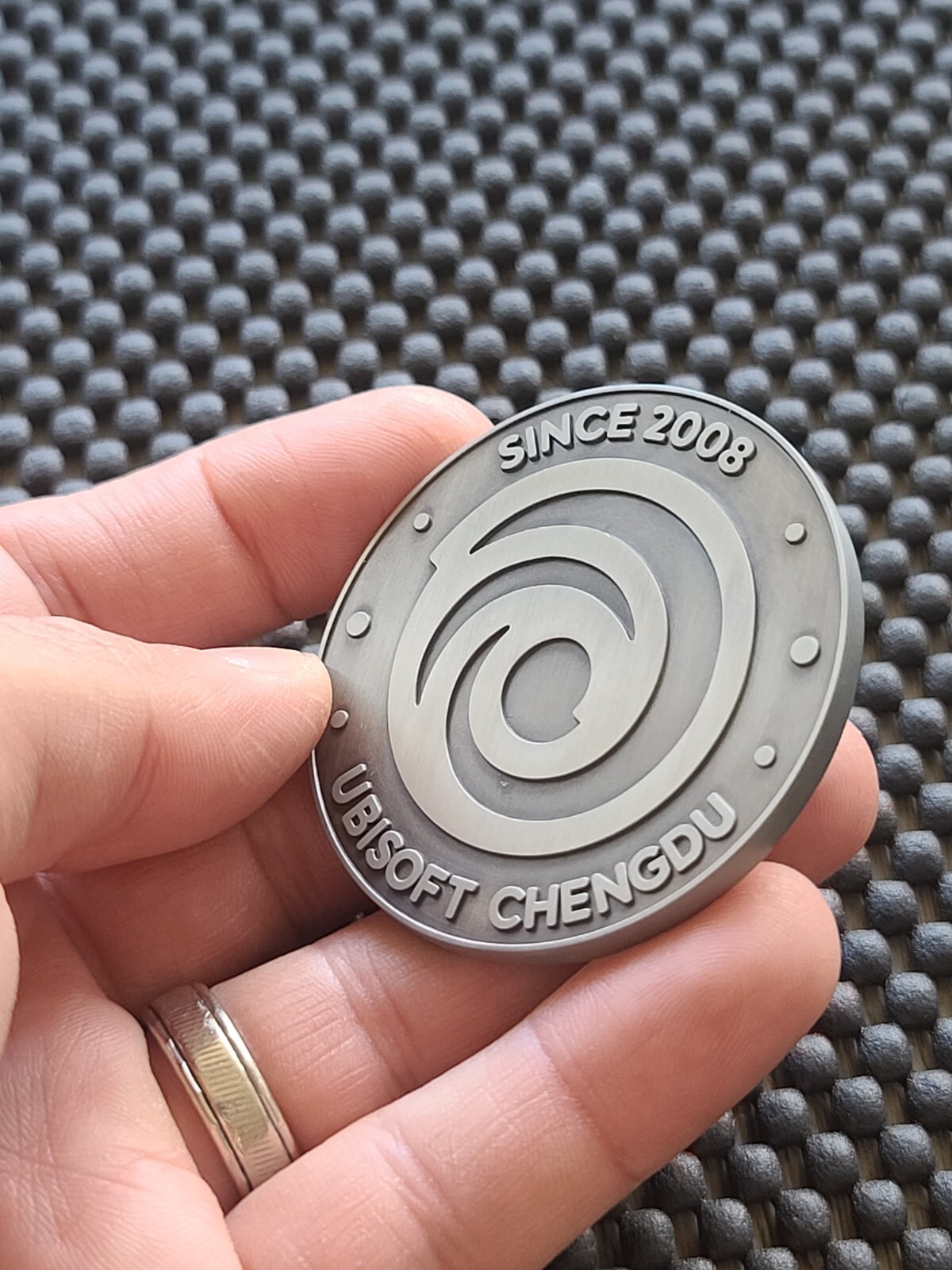 Ubisoft Employee Developer Service Medal Coin 2023 Chengdu China Rare Promo PC