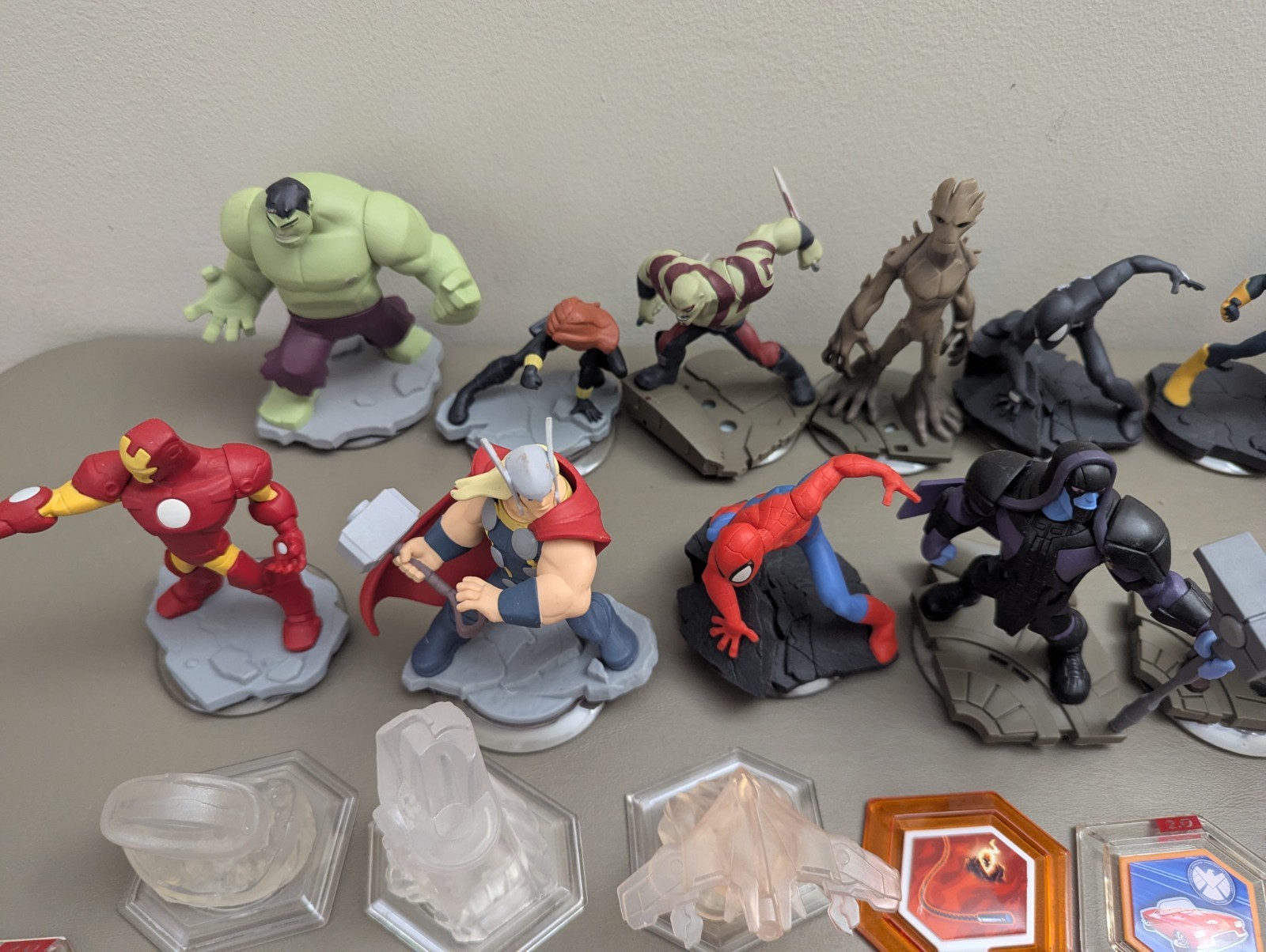 Huge Disney Infinity 2.0 & 3.0 Lot PS4 Game, Portal, 38 Figures, 14 Discs, Cards