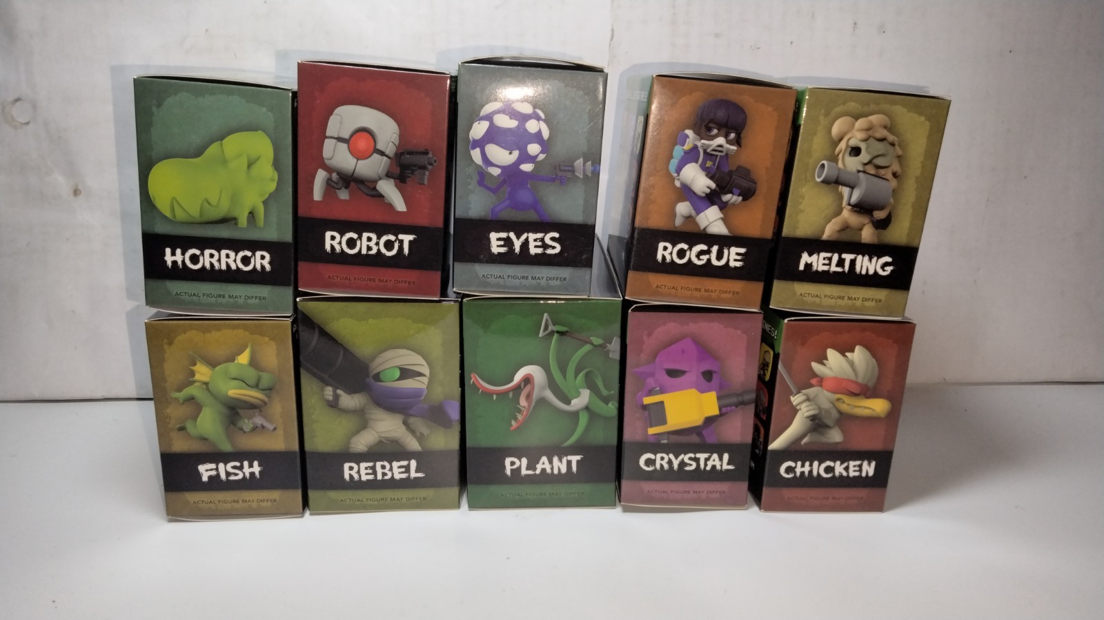 Nuclear Throne Figures Set of 10 Vlambeer New in Box Original 2016 Free Shipping