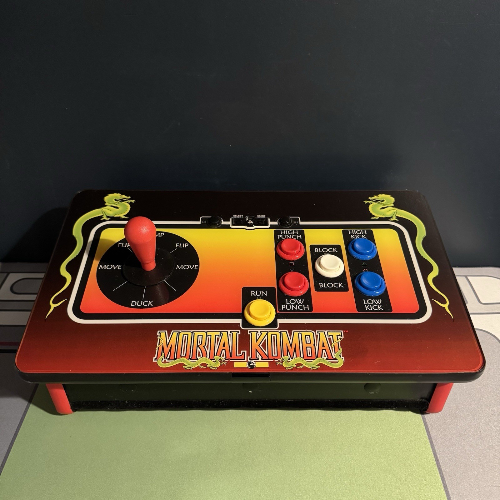 PDP Mortal Kombat Limited Edition Arcade Fight Stick #5660 of 6000 RARE – PS3