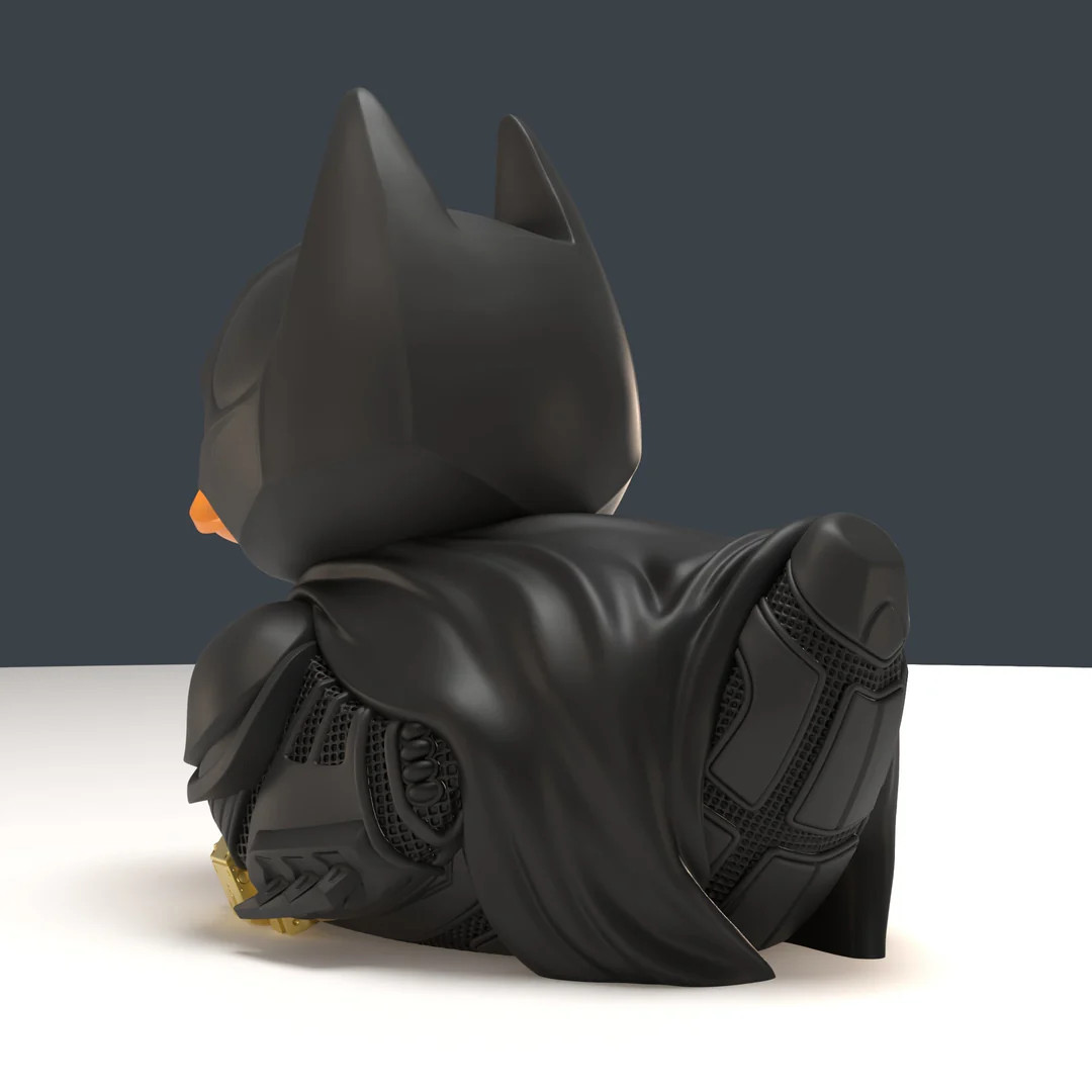 TUBBZ BATHTUB 1ST Edition MINI DC Comics Batman DARK KNIGHT DUCK FIGURE jeep