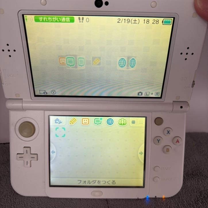 【Excellent5】Nintendo NEW 3DS LL XL Pearl White System Used Game Console From JP