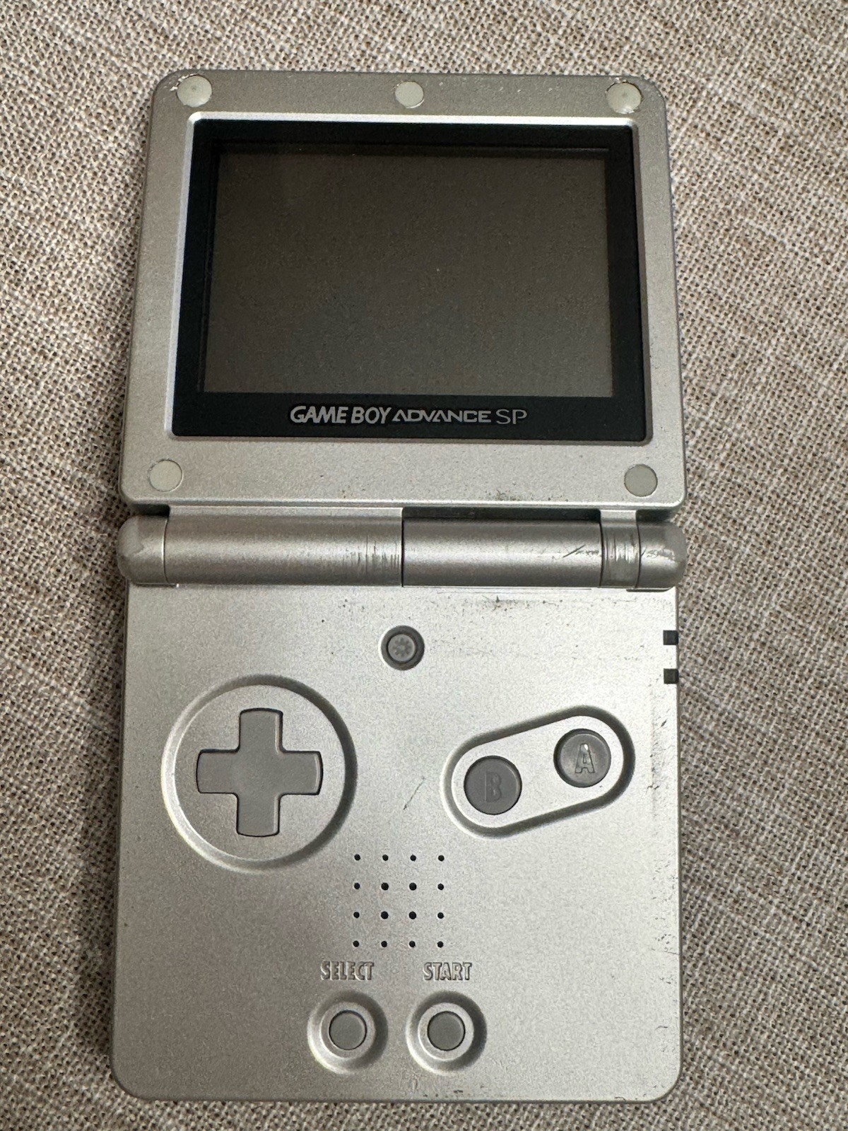 Game Boy Advance SP AGS-001 No Charger – With Game MEGAMAN BATTLE NETWORK 3 BLUE