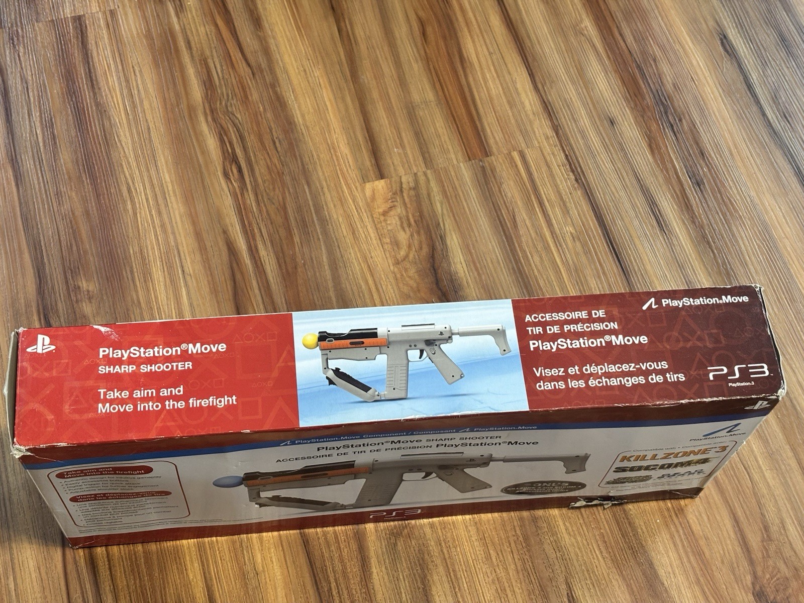 PlayStation Move Sharp Shooter Gun Controller for PlayStation 3 Open Box