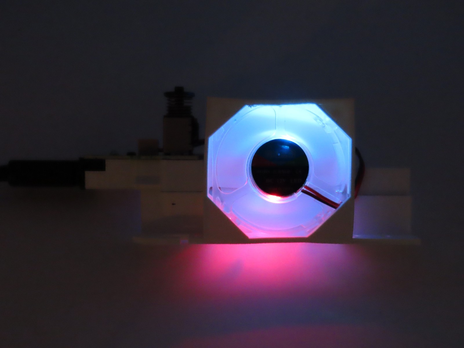 Nintendo GameCube LED COLOR CHANGING Lights Fan Assembly LED Mod OEM FAN PLUGS