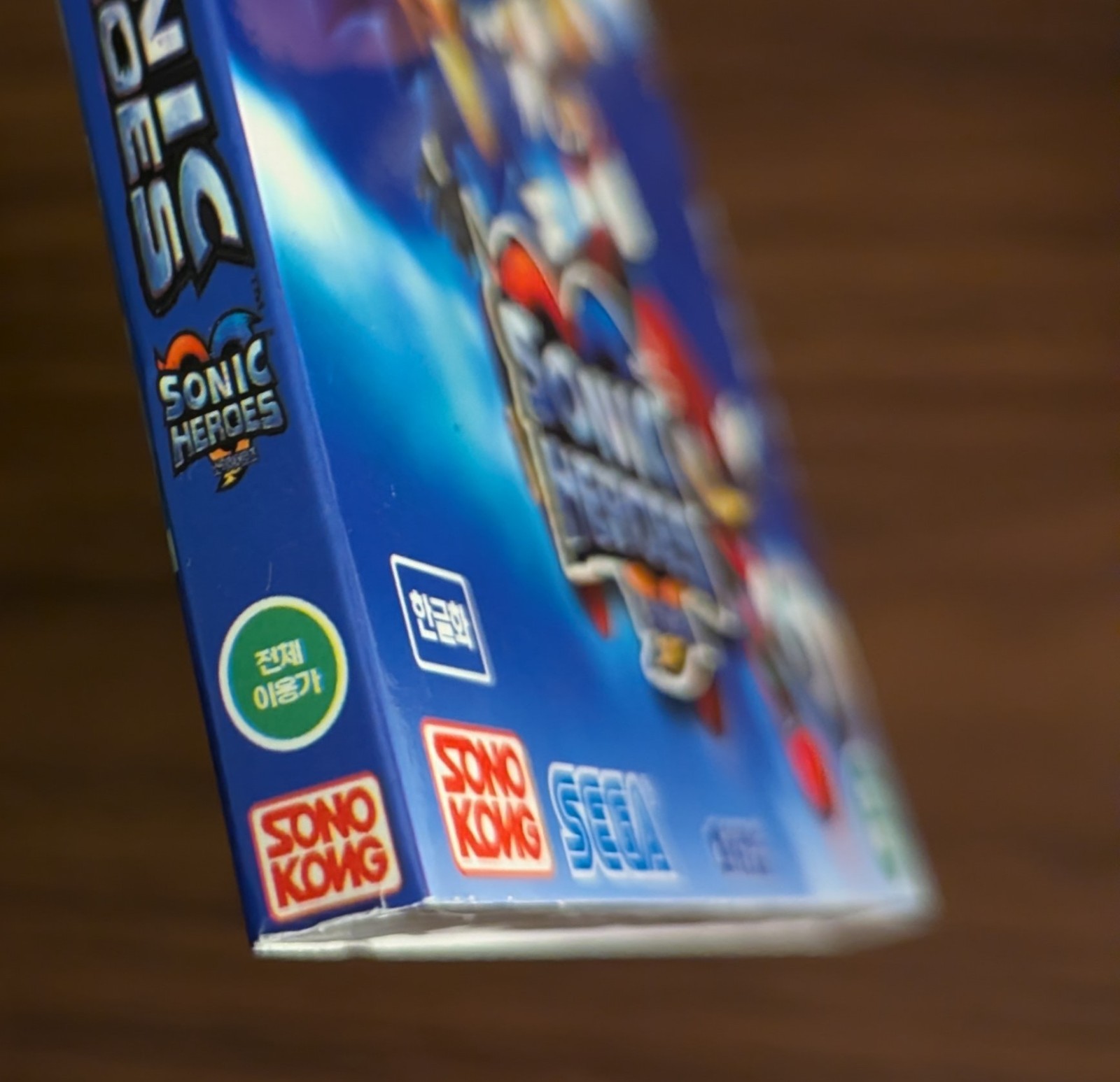 Sonic Heroes KOREAN PC Version NEW Unofficial? SonoKong SEGA 2005 Hedgehog Korea