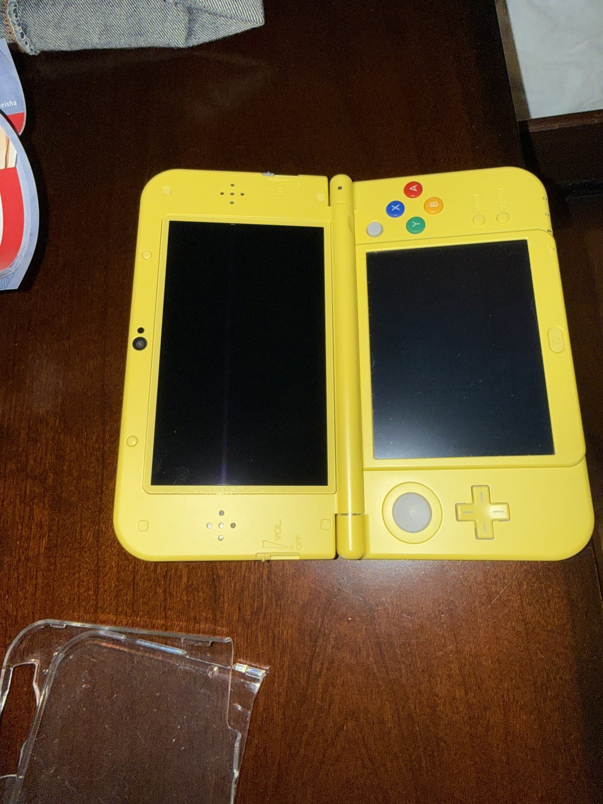 Nintendo 3DS XL Pikachu Yellow Limited Edition Handheld Console