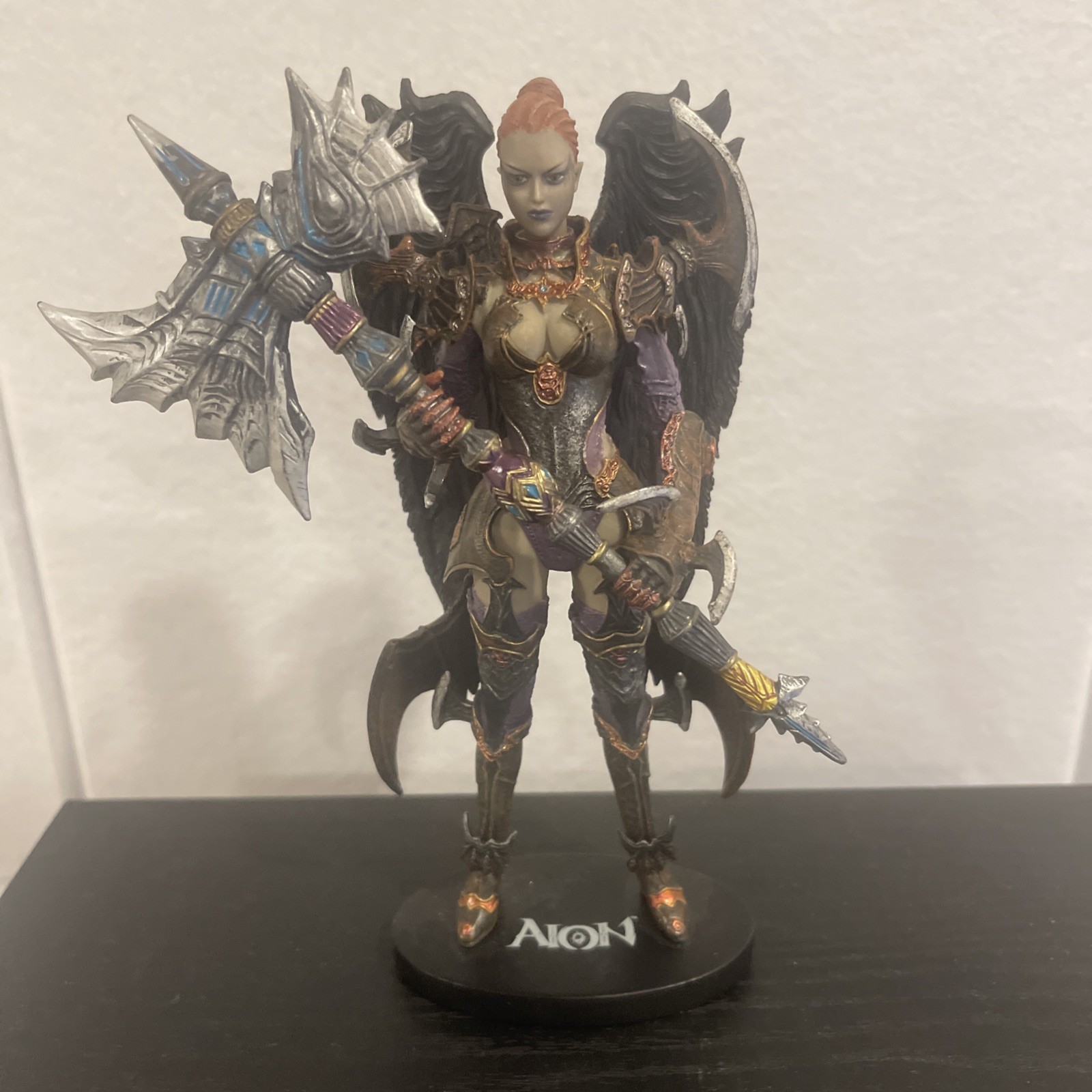 Aion Limited Collector Edition PC BIG BOX Complete w/ Figurine + Day One Receipt