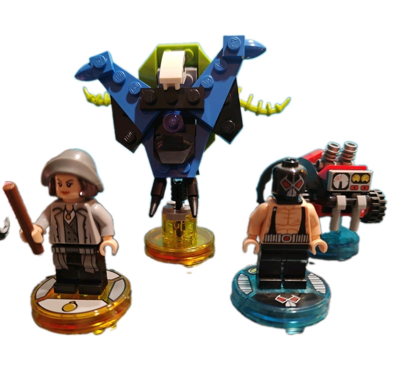 LEGO Dimensions Lot of Character Figures & Vehicles & Case