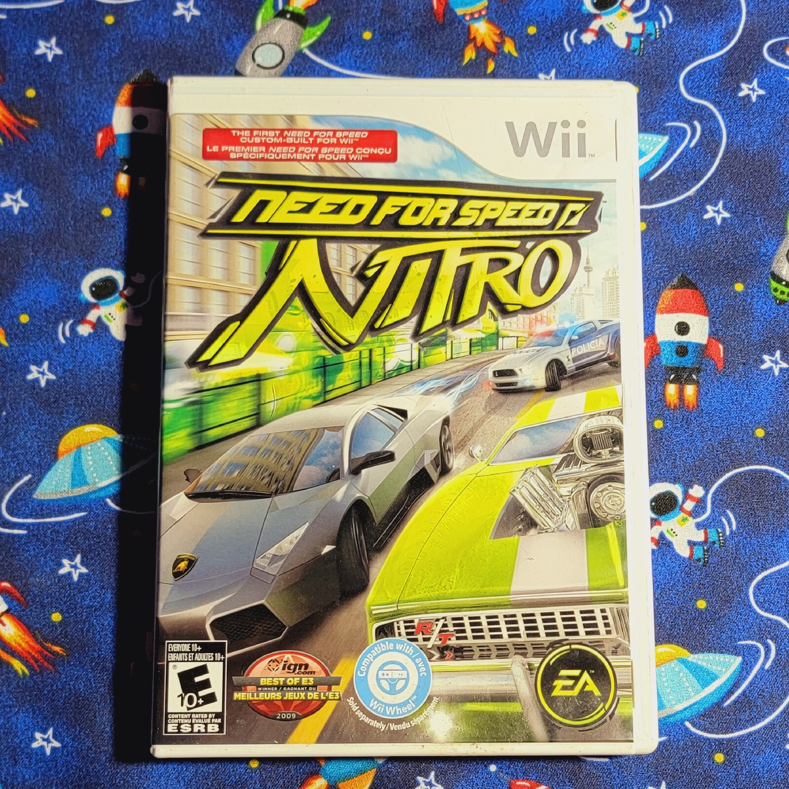 Need for Speed: Nitro (Nintendo Wii, 2009 Rating Everyone 10 Plus Complete CIB