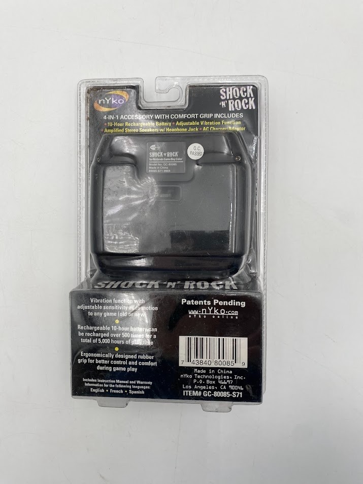 Nyko Shock ‘N’ Rock 4 in 1 Comfort Grip Includes 10 Hours Rechargeable Battery