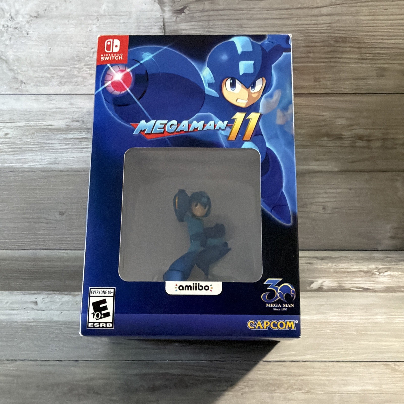 New Mega Man 11 Amiibo Edition Nintendo Switch Open Box 30th Anniversary