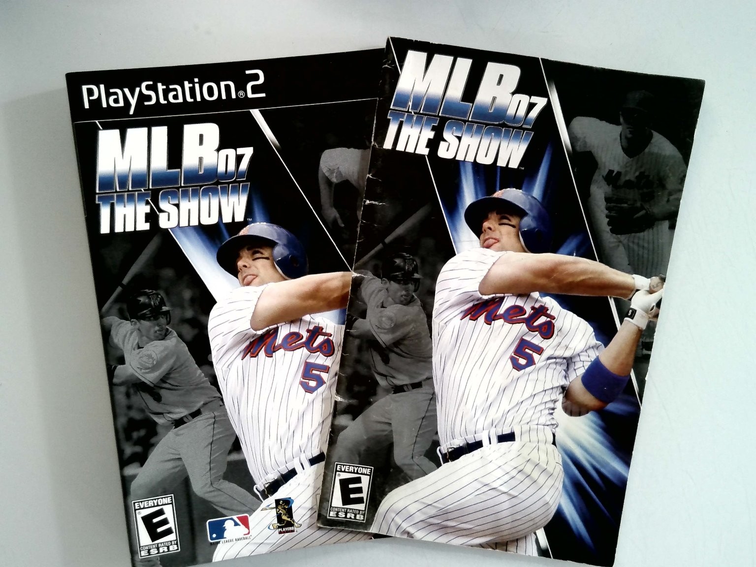 MLB 07 THE SHOW Manual PlayStation 2 PS2 Jose Reyes Sports Baseball SCEA