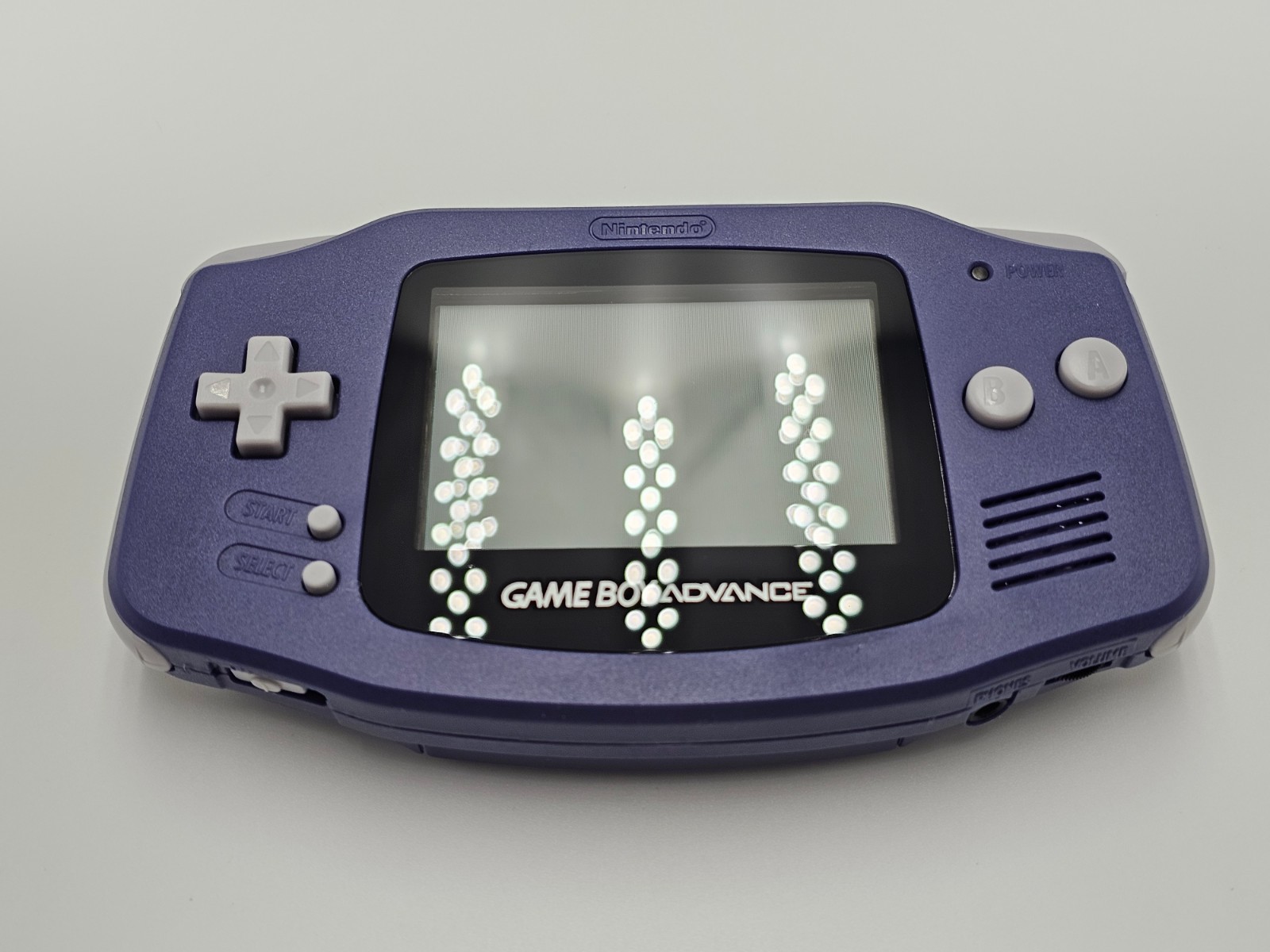 Nintendo Game Boy Advance Handheld Indigo Game Console AGB-001