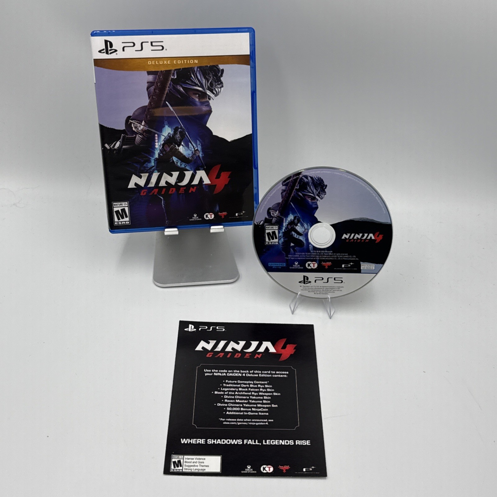 Ninja Gaiden 4 Deluxe Edition – Sony PlayStation 5 Tested & Working