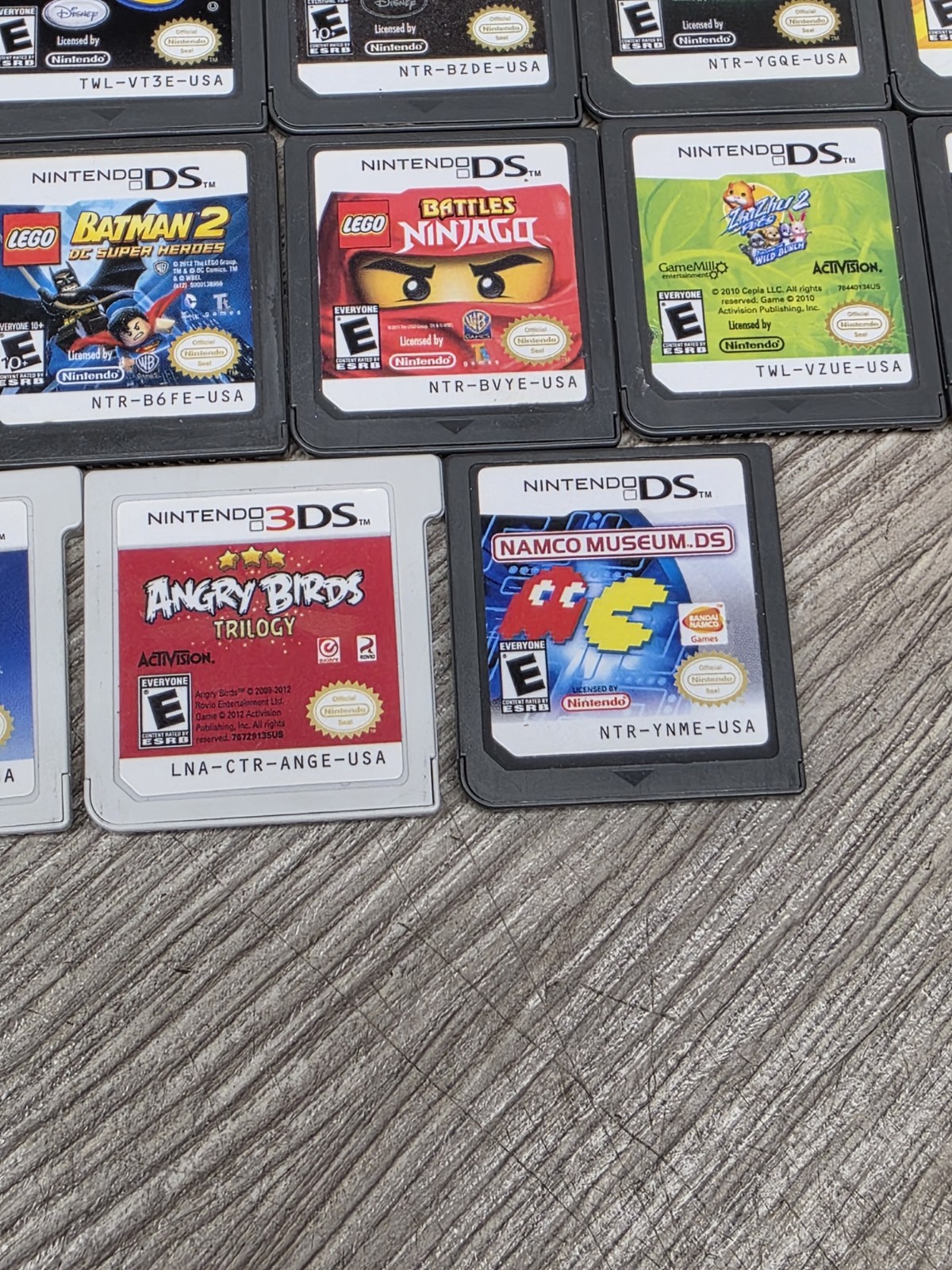 Lot of 18 Nintendo DS & 3DS games (authentic + tested and working) Free Shipping