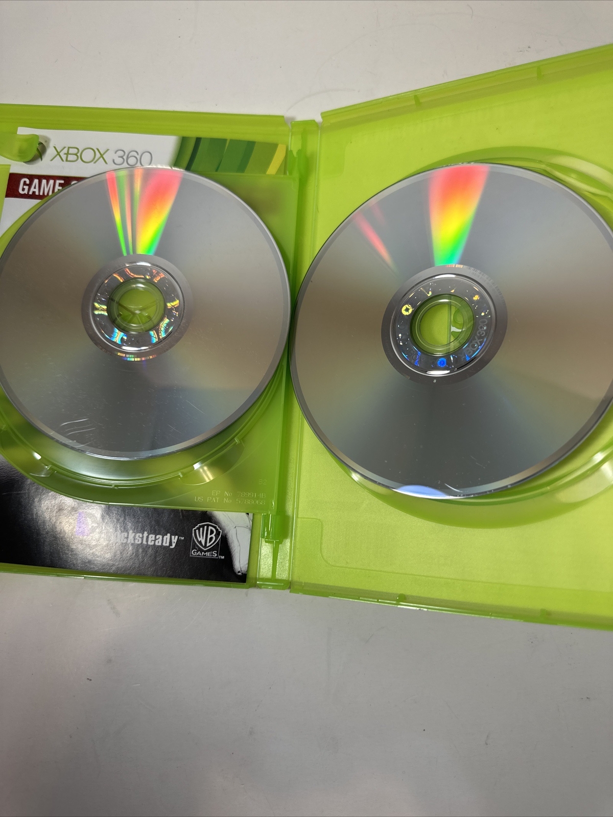 Batman: Arkham City Game of the Year Edition (Microsoft Xbox 360, 2012) No Book