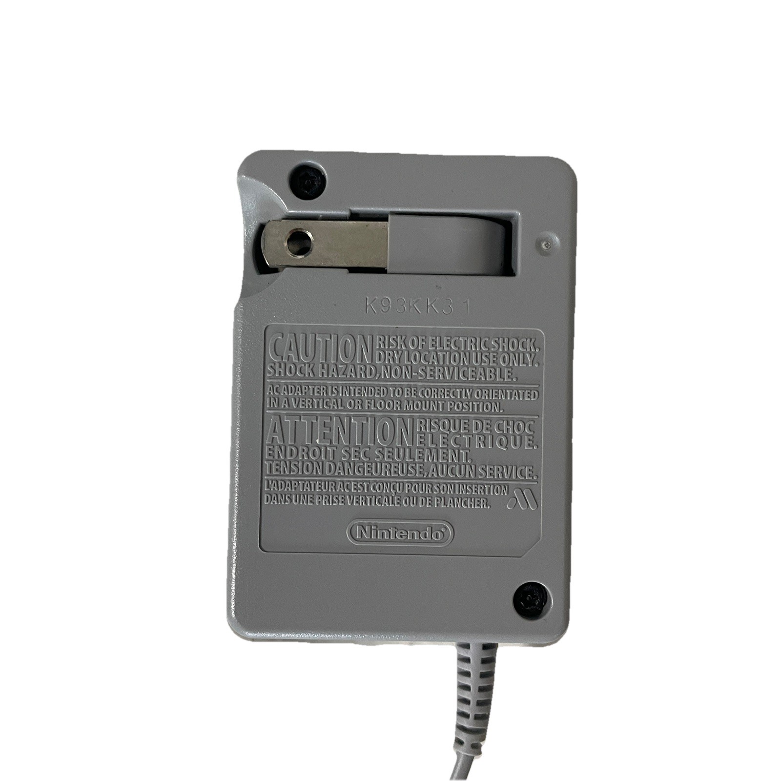 Nintendo OEM 3DS Power Adapter For 3DS / 3DS XL / 2DS AC Adapter, Very Good