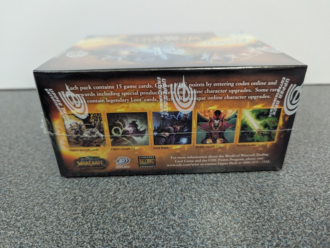 World of Warcraft Heroes of Azeroth Booster Box 2006 Factory Sealed Case Fresh