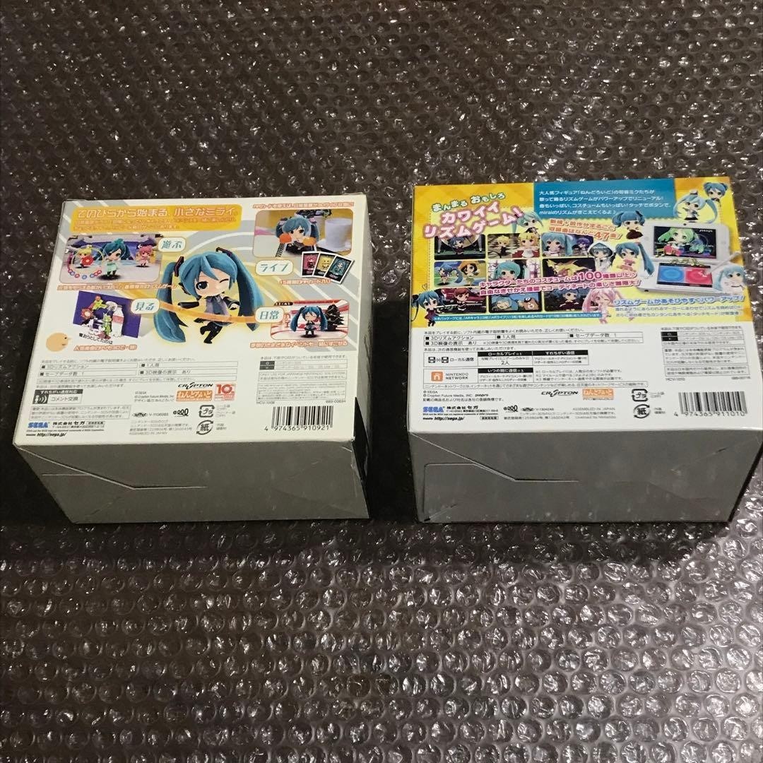 Nintendo 3DS Hatsune Miku Project mirai 1 & 2 Limited Edition 2 set game