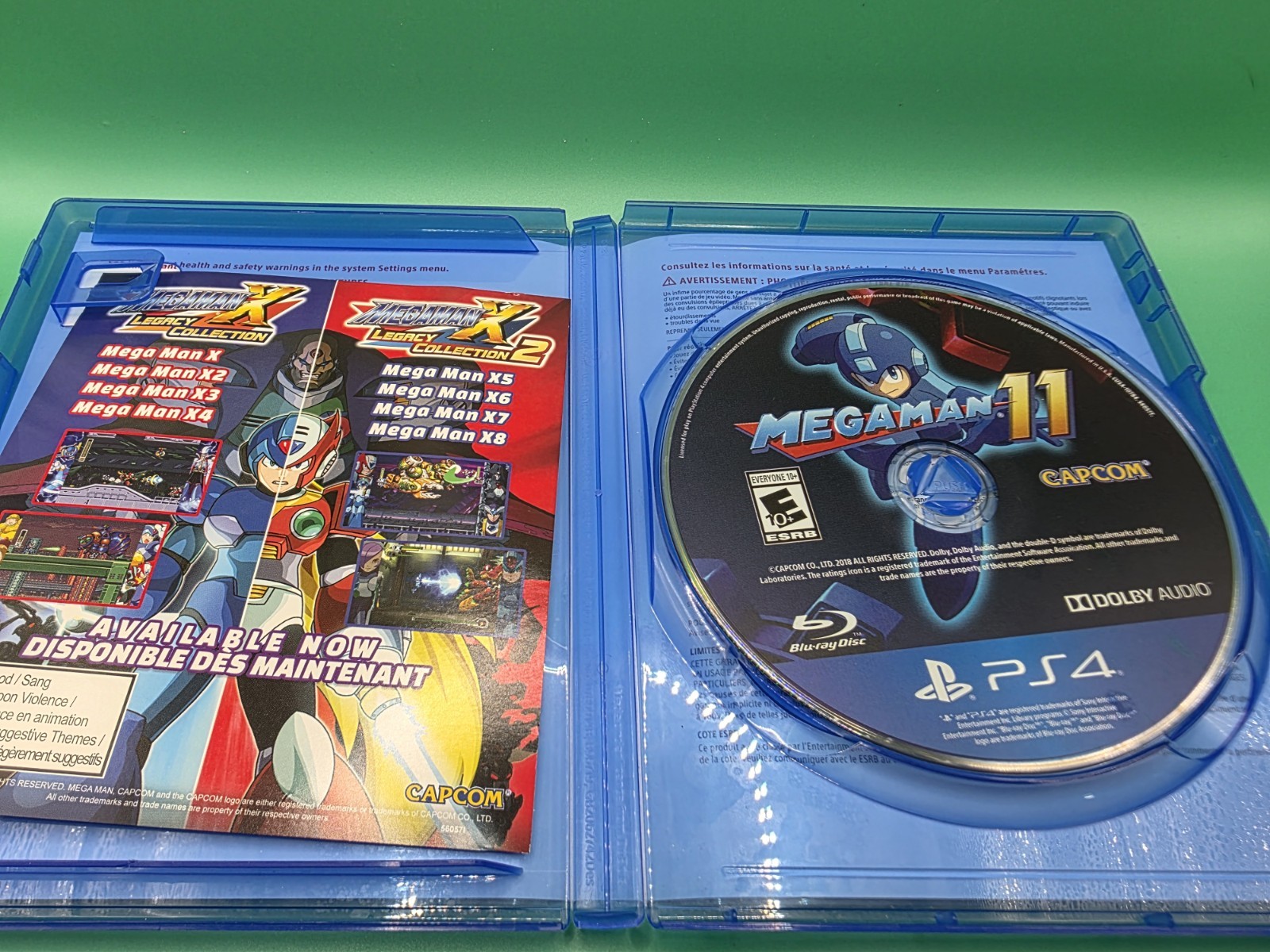 Mega Man 11 (PlayStation 4, 2018) PS4 Rated E Excellent Condition